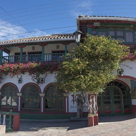 Hotel Porton De Oceta Monguí Kültér fotó