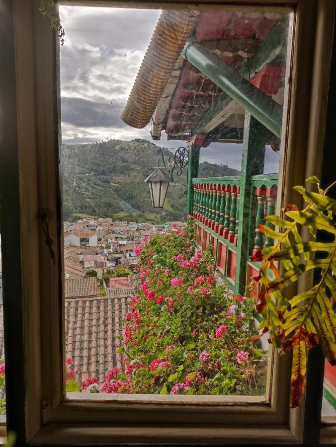 Hotel Porton De Oceta Monguí Kültér fotó