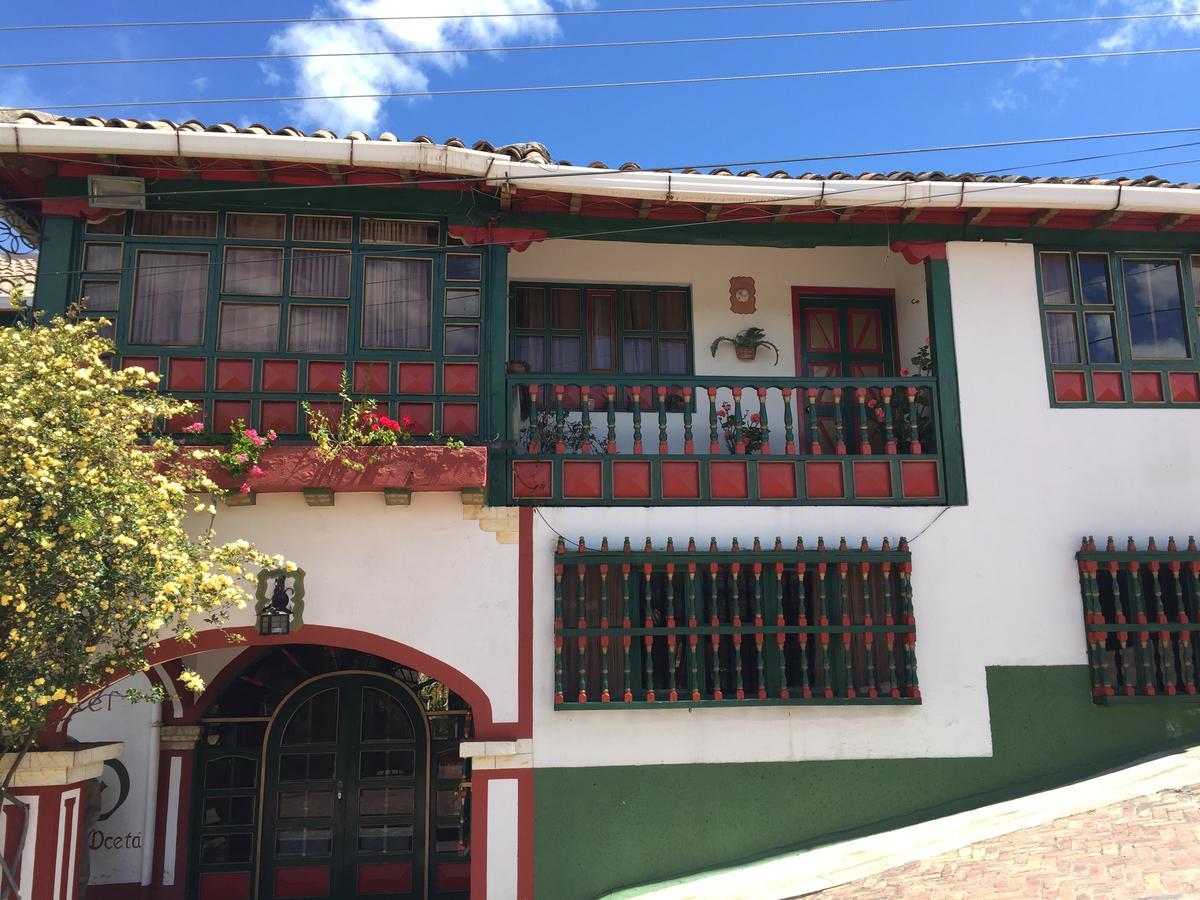 Hotel Porton De Oceta Monguí Kültér fotó