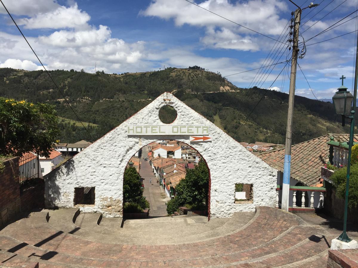 Hotel Porton De Oceta Monguí Kültér fotó