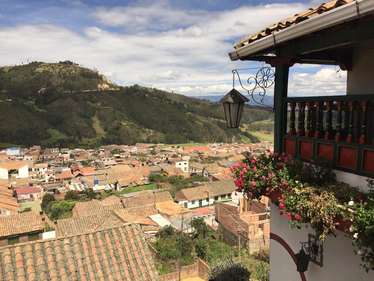 Hotel Porton De Oceta Monguí Kültér fotó